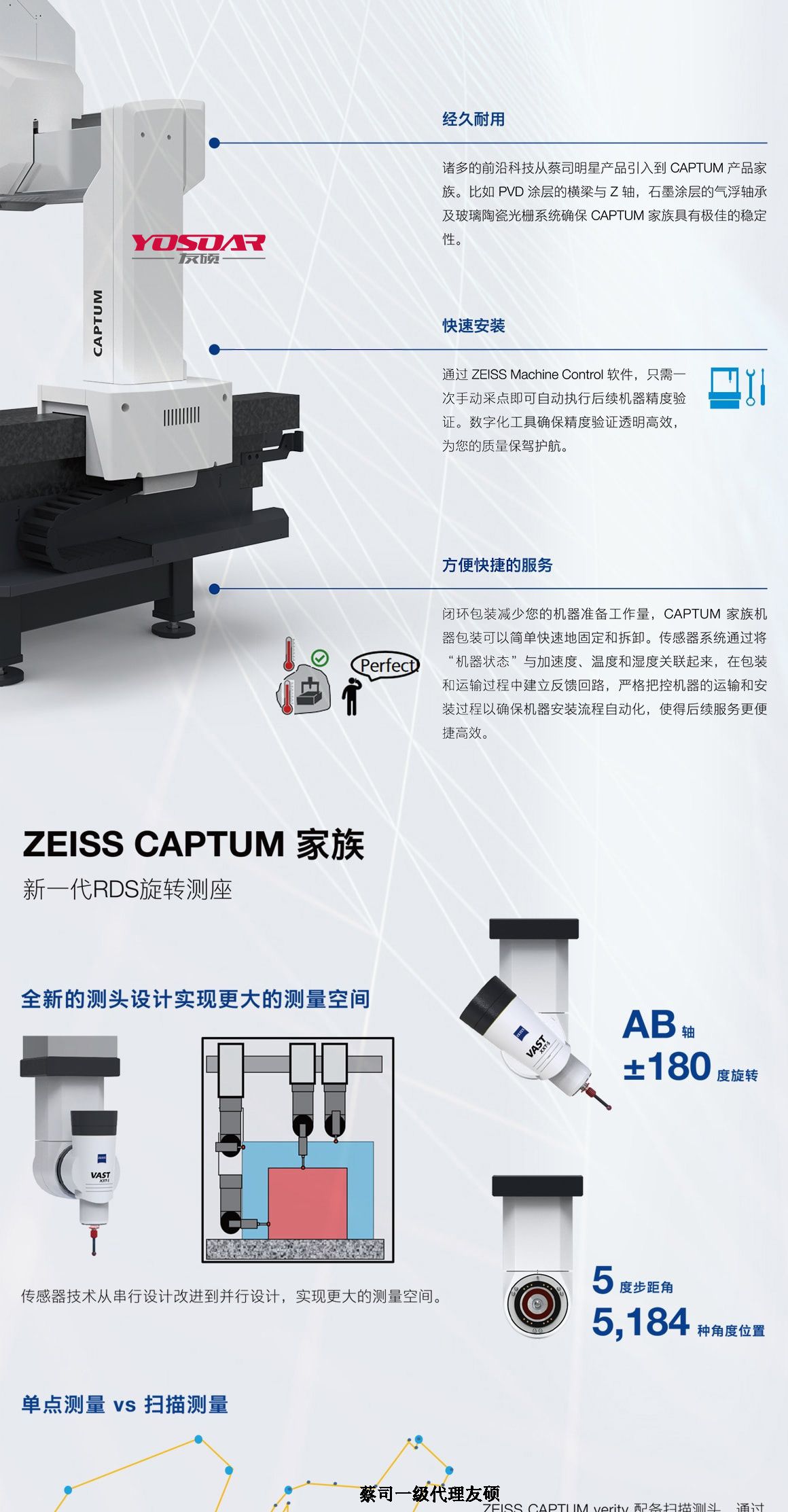 福建蔡司三坐标CAPTUM
